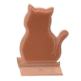 Cat Self Massage Brush Grooming Toy with Catnip Wall Corner Cat Self Groomer Shed Hair Removal Comb Cat Itching Brush Massage
