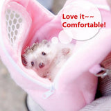 Fashion Portable Small Breathable Comfortable Accessories New Hamster Pet Carrier Travel Pocket Bag Mesh Pouch Pet Products