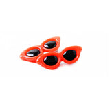 New Pet Lovely Heart Sunglasses Hairpins Pet Dog Bows Hair Clips for Puppy Dogs Cat Yorkie Teddy Pet Hair Decor Pet Supplies 1pc