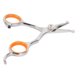 1Pc Professional Pet Hair Scissor Stainless Steel Durable Safety Rounded Tips Cat Dog Hair Cutting Tools Pets Grooming Scissors
