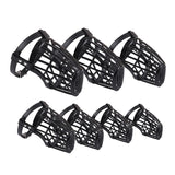 Breathable dog mouth cover soft plastic mask pet dog muzzle golden retriever anti-bite basket muzzles pets accessoriesr supplies