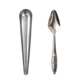 Bird Feeding Tool Pet Bird Parrot Bird Cage Stainless Steel Feeder Stainless Steel Bird Food Spoon Feeding Bird Supplies