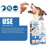 Good Portable Dental Care Pet Freshener Dog Cat Mouth Tartar Remover Pet Accessories Oral Treatment Spray Oral Liquid Spray