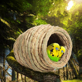 1PC Parrot Nest Straw Bird Nest Natural Handmade Warm Pigeon House  Bedroom Courtyard Bird Cages Supplies Bird Cage Accessories
