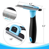 2 Colors Dog Comb Brush Pet Hair Remover Combs For Dogs Supplies Grooming and Care Deshedding Tool Dog Accessories