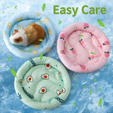 Soft Small Animal Bed Nest Thick Warm Bed Guinea Pig Chinchilla Rat Rabbit Bed Cage Nest House Breathable Cushion Sleeping Mat