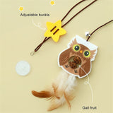 10 Kinds Cat Hanging Door Toys with Bell Retractable Catnip Toys Adjustable Length Funny Self-hey Pet Supplies Cat Accessories