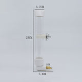 Plastic Parrot Drinker Water Bottle Dispenser Feeder Hanging Pet Dog Guinea Pig Squirrel Rabbit Drinking Head Pipe Fountain