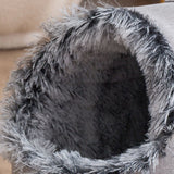 Pet House for Small Dog Cat Bed House Portable Enclosed Plush Pet Kitten Nest Winter Warm Soft Pet Cave Kennel Deep Sleep Sofa
