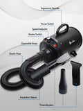 2800W Power Hair Dryer For Dogs Pet Dog Cat Grooming Blower Warm Wind Secador Fast Blow-dryer For Small Medium Large Dog Dryer