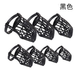 Breathable dog mouth cover soft plastic mask pet dog muzzle golden retriever anti-bite basket muzzles pets accessoriesr supplies