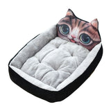 Winter Warm Nest Dog Bed Sleeping Bag Dog Cat Puppy Rectangular Sofa Bed Pet House Soft Bed Portable Pet Cat Basket Dog supplies
