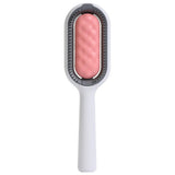 Pet Grooming Brush Cleaning Pet Comb Dog Accessories Pet Brush Remove Loose Pet Hair 2 In 1 Gentle Massage Design Durable Relax