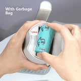 Cat Litter Shovel with Waste Bags Self Cleaning Cats Litter Scooper Portable Cat Litter Box Cleaning Tool Pet Cat Supplies