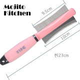 Pet Hair Comb for Cat Dog Hair Remover Double-sided Easy Deshedding Brush for Cat Grooming Tool for Long Small Hair Dog
