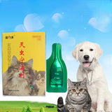 0.5mlx3 Pet Insecticide Anti Flea Lice Insect Killer Spray Pets Supplies For Dog Cat External Deworming Treatment Pet Potion