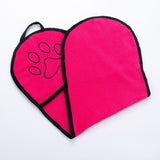 Pet Absorbent Towel Dog Bath Towel Cat Quick-drying Absorb Water Glove Puppy Kitten Soft Towel Pet Cleaning Supplies