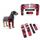 Pet Knee Pads Support Brace for Leg Hock Joint Wrap Breathable Injury Cover Legs Dog Protector Support Protect Bandage Supplies