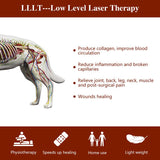 KTS Pet Cold Laser Therapy Device for Pain Relief Machine for Cats Dogs Animals Arthritis Otitis Hip Dysplasia Wounds Healing