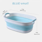 Dog Bathtub Puppy Bathing Basin Dog Pool Foldable Dog Pool Cat Bathing Tub Portable Bathtub Home Clothing Cleaning Pet Products