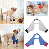 Winter Front Leg Knee Pads For Dogs Recovery Bandage Anti-Lick Pain Relief Shoulder Support Elbow Sleeves Pad Dog Accessorie