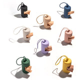 Dog Poop Bag Carrier Portable Pet Waste Bag Dispenser Luxury Stylish Dog Garbage Holder Dispensers Cleaning Supplies