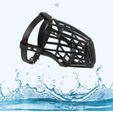Breathable dog mouth cover soft plastic mask pet dog muzzle golden retriever anti-bite basket muzzles pets accessoriesr supplies