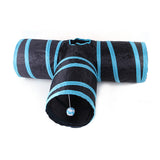 Cats Tunnel Foldable Pet Cat Toys Kitty Pet Training Interactive Fun Toy Tunnel Bored For Puppy Kitten Rabbit Play Tunnel Tube