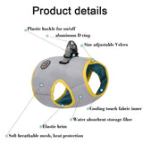 Dog Cooling Vest Puppy Shirt Summer Cooling Harness For Dogs Adjustable Pet Mesh Reflective Vest Harnesses Quick Release