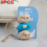 Pet Feeder Cat Toy Mouse Food Rolling Leakage Dispenser Bowl Playing Training Funny Toys For Cat Kitten Cats Toy Pet Supplies