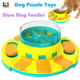 Dog Puzzle Toys Interactive Training Toy Improve Intelligence Healthy Stomach Slow Eating Anti Gulping Function Food Dispenser