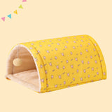 Warm Deep Cat Litter Winter Comfort Bed For Cats Fully Enclosed Cat House Sleeping Cat's House Cats Tunnel Bed Pet Accessories