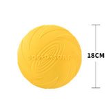 2020 Pet UFO Toys New Small Medium Large Dog Flying Discs Trainning Interactive Toy Puppy Rubber Fetch Flying Disc 15/18/22cm