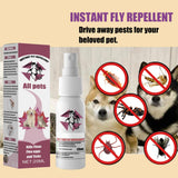 Pet Flea Lice Insect Killer Spray Pet Healthy Care Liquid Product Pet Dog Cats Anti-flea Insect Killer