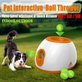 Automatic Ball Launcher Dog Toy Pet Tennis Launcher  Auto Throwing Machine 3/6/9m Dog Interactive Toy Tennis Ball Dropshipping