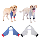Winter Front Leg Knee Pads For Dogs Recovery Bandage Anti-Lick Pain Relief Shoulder Support Elbow Sleeves Pad Dog Accessorie