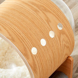 Net red space capsule transparent cat delivery room four seasons universal closed winter cat house solid wood capsule cat litter