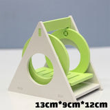 pet Hamster Toys Wooden Rainbow Bridge Seesaw Swing Toys Small Animal Activity Climb Toy DIY Hamster Cage Accessories
