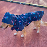 S-4XL New Dog Raincoat Pet Dogs Raincape Clothes For Small Large Dogs Poncho Golden Retriever Rain Coat Waterproof Pet Clothing