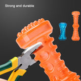 TPR Dog Chew Toy Molar Stick Squeaky Bone Sounding Bite-Resistant Pet Teeth Cleaning Toothbrush Puppy Chewing Training Toys