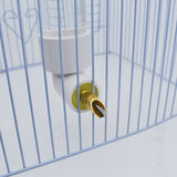 Plastic Parrot Drinker Water Bottle Dispenser Feeder Hanging Pet Dog Guinea Pig Squirrel Rabbit Drinking Head Pipe Fountain