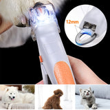 Professional Pet Nail Clipper Scissors LED Light Pet Dog Cat Nail Toe Claw Scissors  Nail Trimmer Animal Pet Supplies