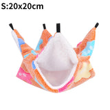 Soft Small Animal Bed Nest Thick Warm Bed Guinea Pig Chinchilla Rat Rabbit Bed Cage Nest House Breathable Cushion Sleeping Mat