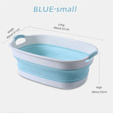 Dog Bathtub Puppy Bathing Basin Dog Pool Foldable Dog Pool Cat Bathing Tub Portable Bathtub Home Clothing Cleaning Pet Products