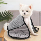 Pet Absorbent Towel Dog Bath Towel Cat Quick-drying Absorb Water Glove Puppy Kitten Soft Towel Pet Cleaning Supplies