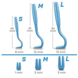 3pcs Flea Remover Hook Tick Remover Tweezer Tick Pull Pet Cat Dog Accessaries Tick Tool Pet Mites Flea Extractor Pet Supplies