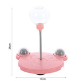 Cat Leaking Food Balls Self Playing Tumbler Toy Funny Swing Feeder Stick Kitten Puzzle Interactive Game Exercise Pet Products