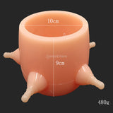 Kitten Puppy Milk Feeder 5 Teats Silicone Simulation Milking Feeder Nursing Station Small Animals Drink Food Dispenser Supplies