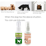30ml Pet Dog Spray Inducer Dog Props Inducer Dogs Cat Puppy Pad Doggy Pee Training Toilet for Puppy Pet Supplies Wholesale Price