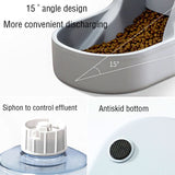 Pet Automatic Feeder Large Capacity Drinking Waterer Fountain Dog Feeding Bowls Water Bottle Puppy Drinker Automatic Dispenser